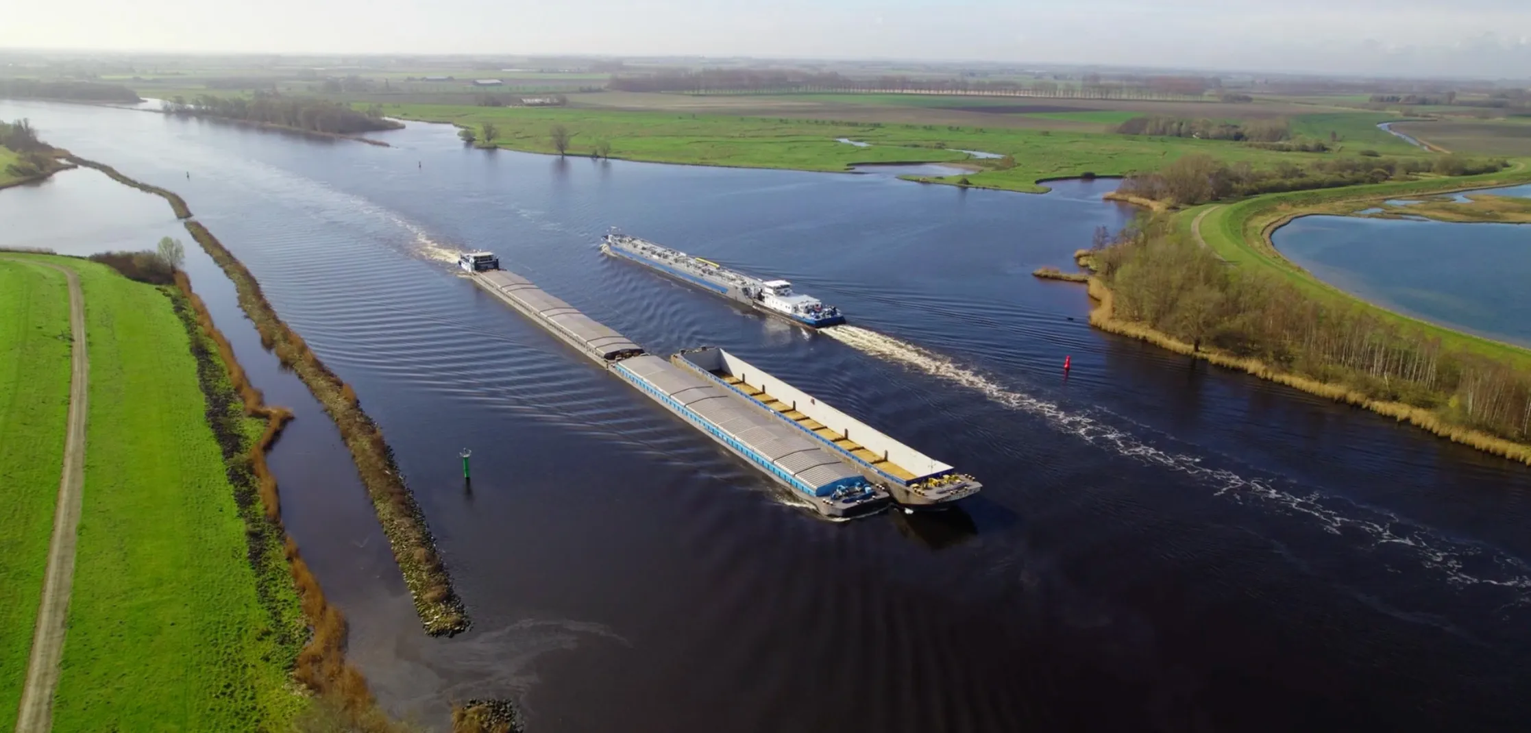 de jong shipping, agribulk, veevoeders, binnenvaart, duwvaart